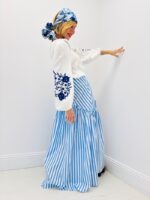 Chemise Fluide Brodée En Viscose – Image 6