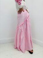 Jupe Longue Rayée À Volants – Image 6