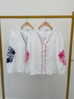 Chemise Fluide Brodée En Viscose – Image 2