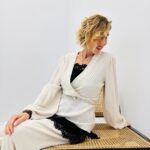 Top avec dentelle brodée