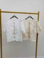 Gilet brodé détail crochet – Image 3