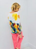 Pull col V imprimé – Image 2