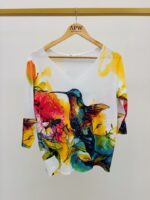 Pull col V imprimé – Image 4