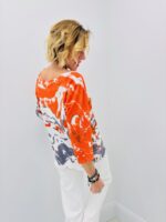 Pull col V coloré – Image 3