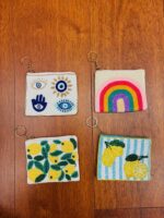 Pochette Porte-Monnaie Brodée Fabrication APW