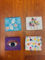 Pochette Porte-Monnaie Brodée Fabrication APW