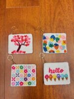 Pochette Porte-Monnaie Brodée Fabrication APW