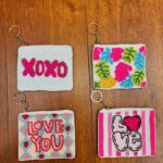 Pochette Porte-Monnaie Brodée Fabrication APW