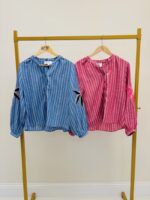 Chemise Rayée avec Broderie – Image 3