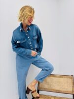 Pantalon Carotte Multicolore – Image 3