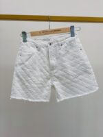 Short Blanc Brodé – Image 5