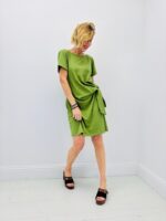 Robe Drapée Noeud – Image 4