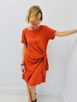 Robe Drapée Noeud – Image 6