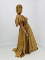 Robe Longue Détail Dentelle - Marque GOLD&SILVER – Image 3