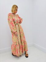 Robe Brodée Fleurie - Marque GOLD&SILVER – Image 3