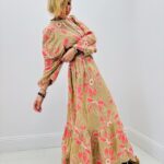 Robe Brodée Fleurie - Marque GOLD&SILVER