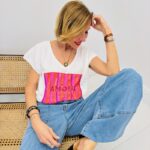 T-shirt L'Amour en Coton - Marque GOLD&SILVER