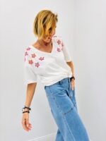 T-shirt Étoilé en Coton - Marque GOLD&SILVER