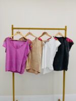 T-shirt Épaule Brodée - Marque GOLD&SILVER – Image 2