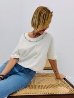 T-shirt Détail Strass - Marque Lipanoi – Image 3