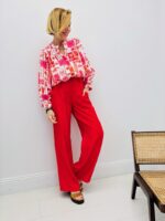 Pantalon Tailleur Coloré - Marque RUEDESABESSES – Image 9