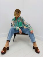 Jean Coupe Balloon Détail Poches Étoiles – Image 3