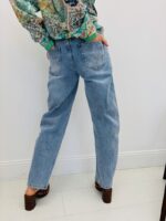 Jean Coupe Balloon Détail Poches Étoiles – Image 2