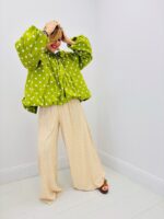 Pantalon Fluide Rayé – Image 3