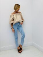 Top Col Bardot en Coton – Image 5