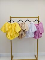 Top Col Bardot en Coton – Image 2