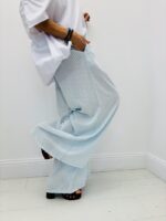 Pantalon Fluide Rayé – Image 4