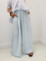 Pantalon Fluide Rayé – Image 5