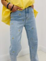 Jean Mom Fit Brodé – Image 3