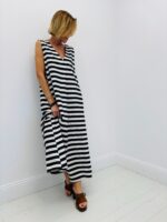 Robe Rayée en Coton – Image 4