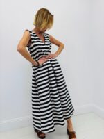 Robe Rayée en Coton