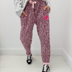Pantalon Jogging Léopard