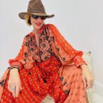 Blouse Bohème Brodée À Imprimé Floral - Marque GOLD&SILVER