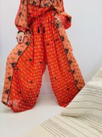 Pantalon Fluide Bohème À Imprimé Floral - Marque GOLD&SILVER – Image 5