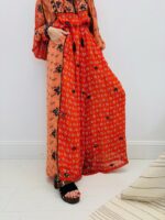 Pantalon Fluide Bohème À Imprimé Floral - Marque GOLD&SILVER – Image 4