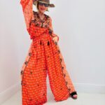 Pantalon Fluide Bohème À Imprimé Floral - Marque GOLD&SILVER