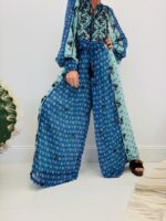 Pantalon Fluide Bohème À Imprimé Floral - Marque GOLD&SILVER – Image 7