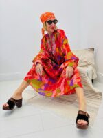 Robe Bohème Ample À Imprimé - Marque GOLD&SILVER – Image 5