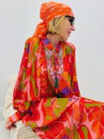 Robe Bohème Ample À Imprimé - Marque GOLD&SILVER – Image 4