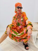 Robe Bohème Ample À Imprimé - Marque GOLD&SILVER – Image 7