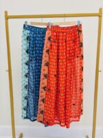 Pantalon Fluide Bohème À Imprimé Floral - Marque GOLD&SILVER – Image 2