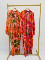 Robe Bohème Ample À Imprimé - Marque GOLD&SILVER – Image 2