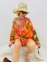 Blouse Fluide Bohème À Imprimé - Marque GOLD&SILVER – Image 4