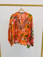 Blouse Fluide Bohème À Imprimé - Marque GOLD&SILVER – Image 2