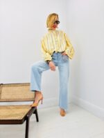 Chemise Romantique Rayée À Volants – Image 3