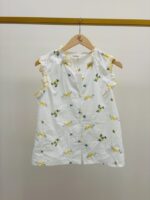 Blouse Sans Manches Brodée – Image 2